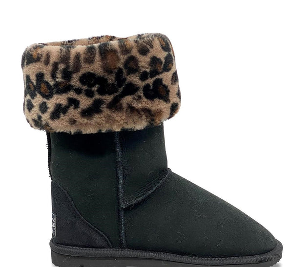 Leopard print ugg boots best sale